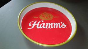 lot 636 image: Hamms Beer Tray