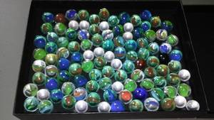 lot 599 image: Vintage Marbles