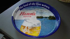 lot 832 image: Hamms Beer Tray
