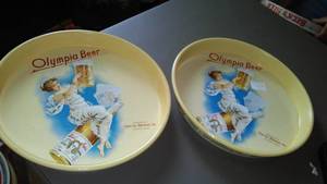 lot 833 image: Olympia Beer Trays (2)