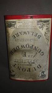 lot 860 image: Dupont Gun Powder