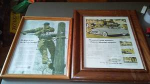 lot 865 image: Framed Pictures.