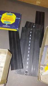 lot 926 image: Vintage Aurora Model Motoring Parts & Boxes