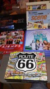 lot 650 image: Games, Scene It -3 Route 66 New, Friends, Wizard of Oz.