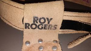lot 651 image: Roy Rogers  Double Holsters Gun Belt.