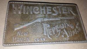 lot 659 image: Winchester Belt Buckle Excellent.