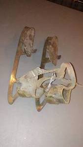 lot 665 image: Antique Winchester Ice Skates With Key.