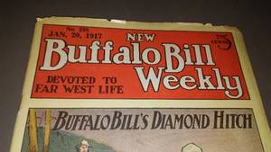 lot 672 image: Buffalo Bill Weekly.