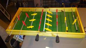 lot 673 image: Foosball Table, Fold Up.