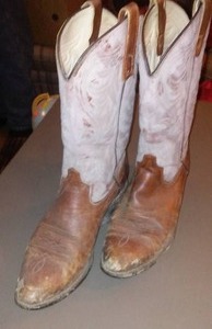 lot 684 image: Cowboy Boots. Used.
