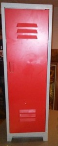 lot 979 image: Poly Plastic Gym Childs Locker.