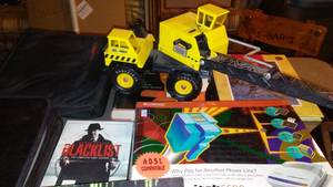 lot 981 image: Misc. CDS, DVD, Books, Tonka