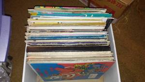 lot 984 image: Box Of Record Albums 12 Vinyl.