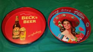 lot 993 image: Beer Trays, Becks, Corona.