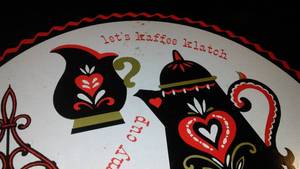 lot 997 image: Coffee Metal Tin. 1