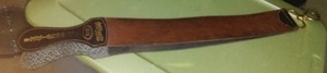 lot 51 image: Leather Belts For Blade Sharpening.
