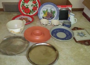 lot 61 image: Platters, Mugs, Decor And More.