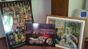 lot 80 image: Posters And Artwork.