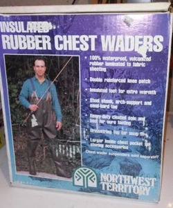 lot 9 image: Chest Waders, New In Box.