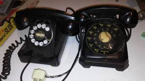 lot 17 image: Vintage Dial Phones (2).