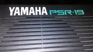 lot 35 image: Yamaha Keyboard And Stand. Model PSR-19