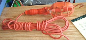 lot 95 image: Trouble Light Extension Cord.