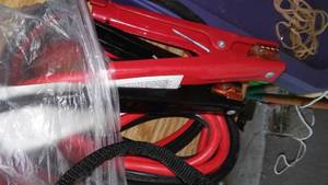 lot 105 image: Jumper Cables In Bag. New