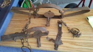 lot 108 image: Animal Traps(3). various sizes.