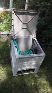 lot 115 image: Boxed Hose Reel. Suncast.