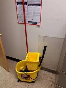 lot 528 image: Libman Mop Bucket with Squeegee and Mop