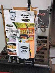 lot 474 image: Flo Master 2-Gallon Deck Sprayer (in box)