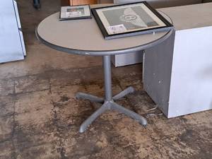 lot 567 image: Pedestal Office Table 36x36
