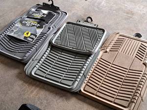 lot 492 image: Lot of (3) Automotive Floor Mat Sets