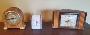 lot 18 image: Three Old Clocks