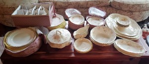 lot 30 image: Homer Laughlin China Sets