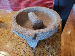 lot 39 image: Stone Mortar And Pestle