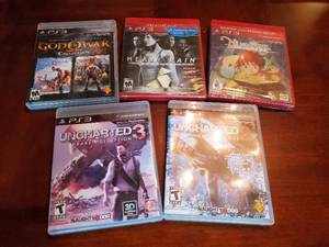 lot 50 image: Five PS3 Games