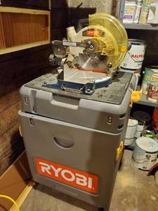 lot 146 image: Ryobi Miter Saw With Case