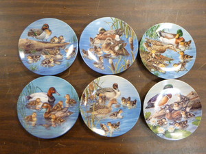 Set of 6 Knowles Collector Plates by Joe Thornbrugh