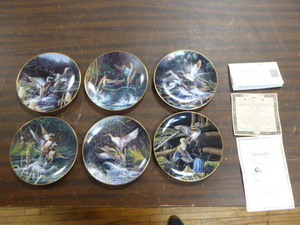 Set of 6 Knowles Collector Plates by Michael Budden