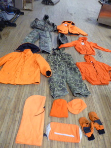 Bin of NewUsed Hunting Gear