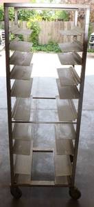 lot 36 image: Rolling Baking Rack