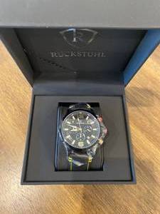 New Ruckstuhl Multi Function Watch $635 Retail