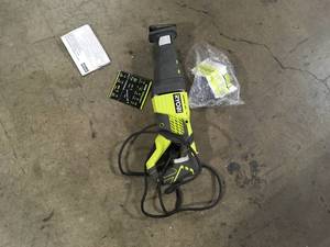 RYOBI 12 Amp Corded Reciprocating Saw Customer Returns See Pictures