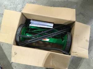 Scotts Scotts 16 in. Manual Walk Behind Push Reel Lawn Mower   Customer Returns See Pictures