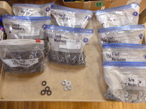 9 Bags Washers