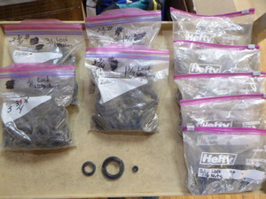 9 Bags of Washers and Nuts