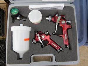 lot 81 image: HVLP Spray Gun Kit - Model AF7003K