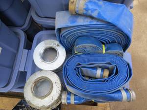 lot 5 image: Discharge Hoses with 2 Screens