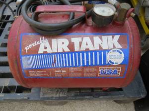 lot 57 image: Portable Air Tank with Hose